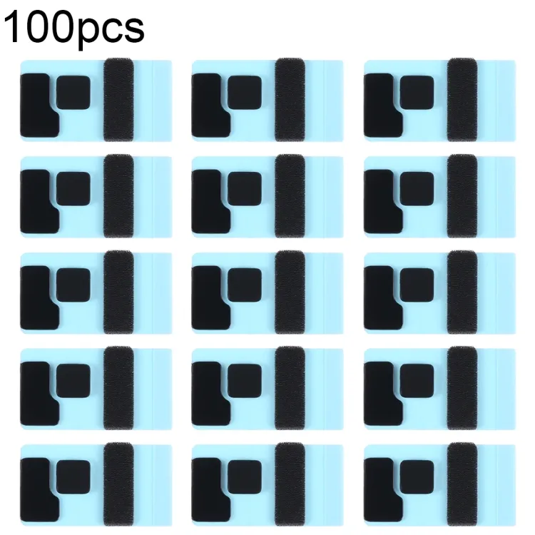 100/Set LCD Black Adhesive Sticker For iPhone 14 / 14 Plus