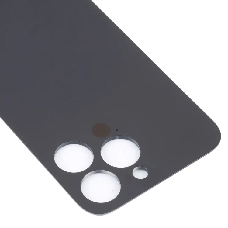 Easy Replacement Big Camera Hole Glass Back Battery Cover for iPhone 14 Pro(Black) image 6