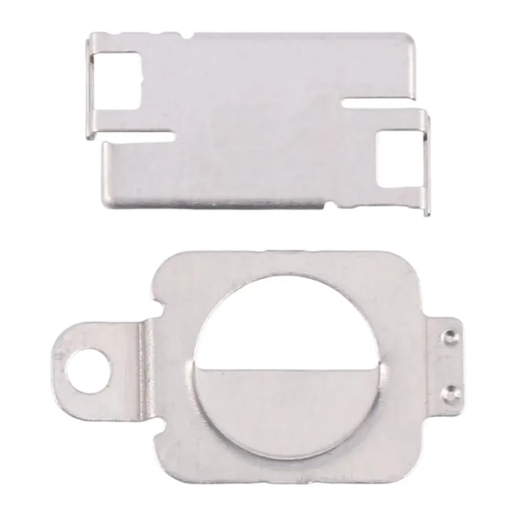 For iPhone 14 / 14 Plus 1 Pair Flashlight / Mic Iron Sheet Cover (On The Back Cover)