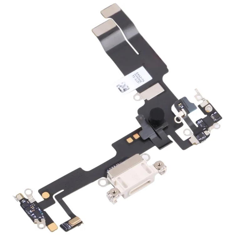 For iPhone 14 Original Charging Port Flex Cable (White) image 3