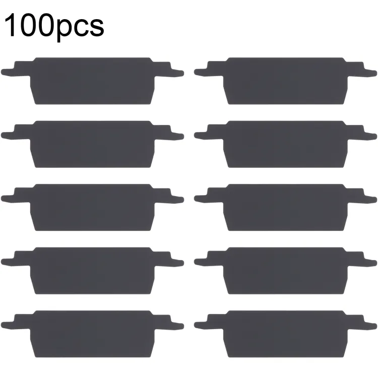 For iPhone 14 Plus 100set Battery Black Adhesive Strip Sticker