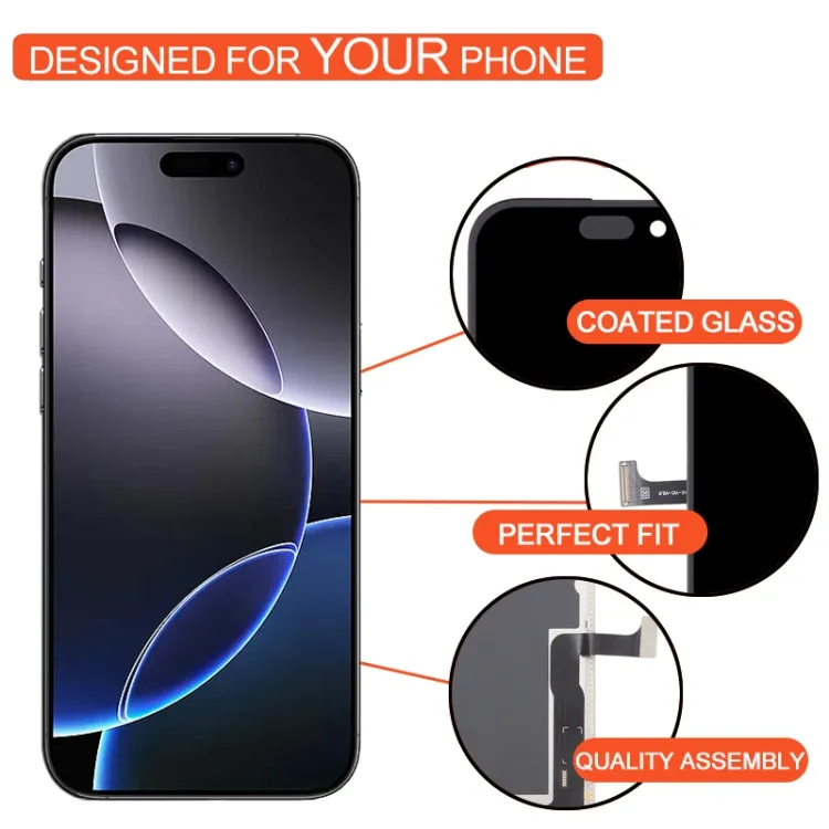 For iPhone 14 Pro DD Soft OLED Screen, Remove IC Need Professional Repair image 9