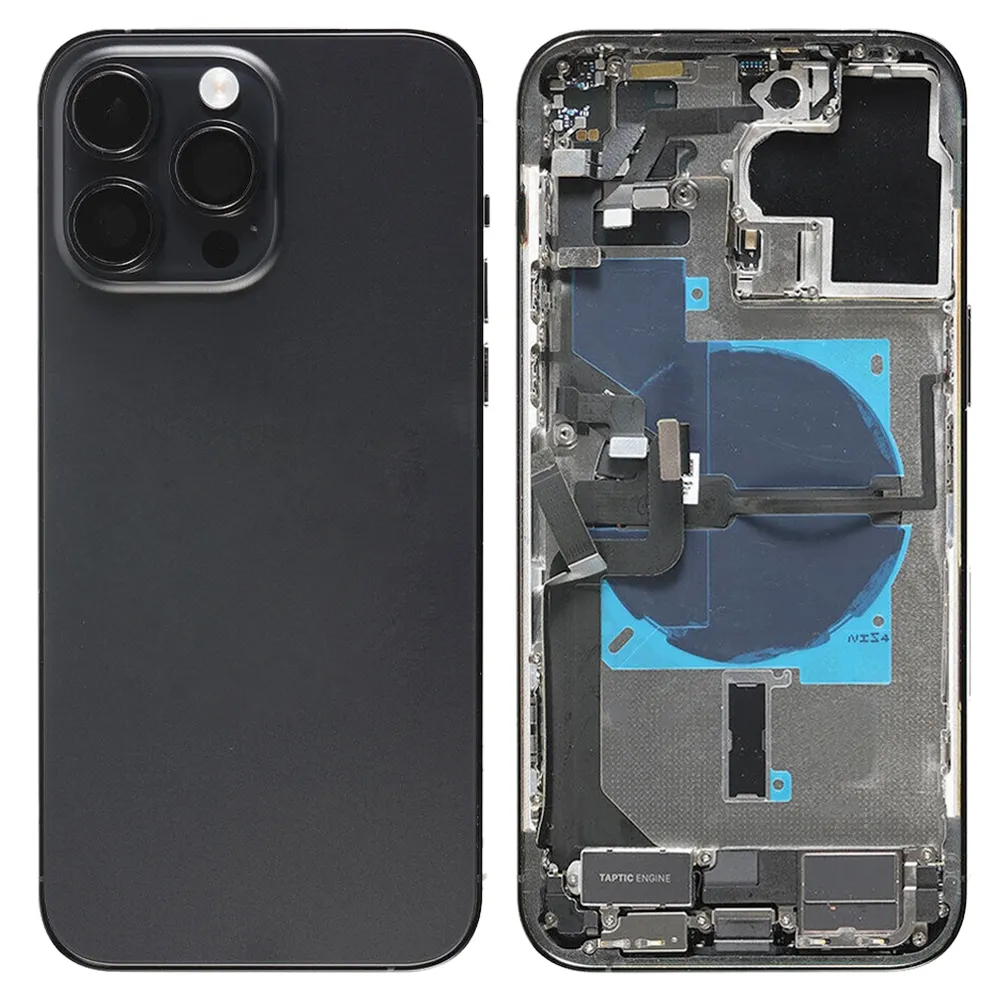 For iPhone 14 Pro Max Battery Back Cover Assembly, Version:US Version(Black) image 7