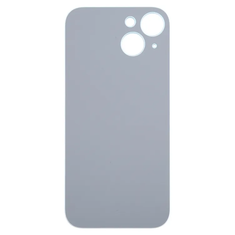 For iPhone 15 Easy Replacement Big Camera Hole Glass Back Battery Cover(Blue) image 4
