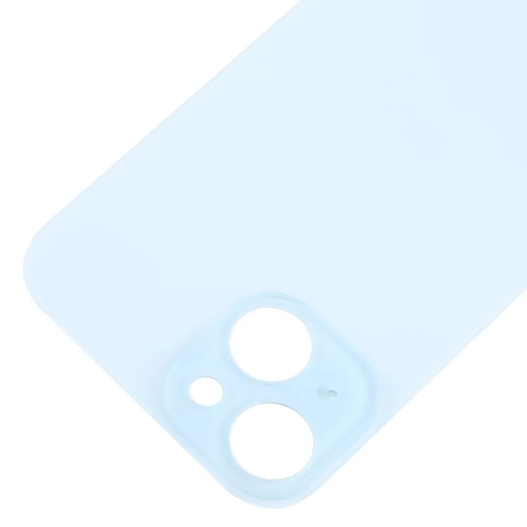 For iPhone 15 Easy Replacement Big Camera Hole Glass Back Battery Cover(Blue) image 5