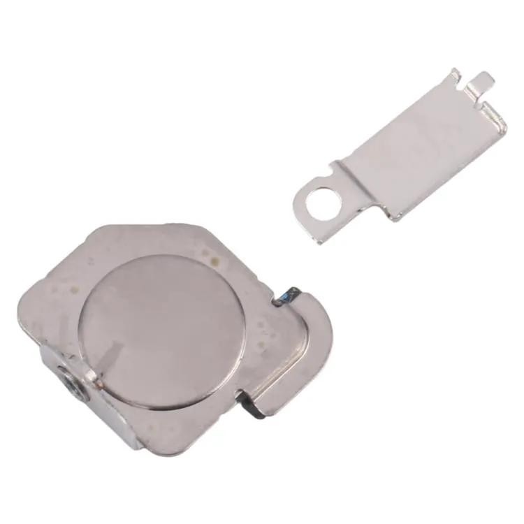 For iPhone 15 Pro 1 Pair Flashlight / Mic Iron Sheet Cover (On The Back Cover) image 2