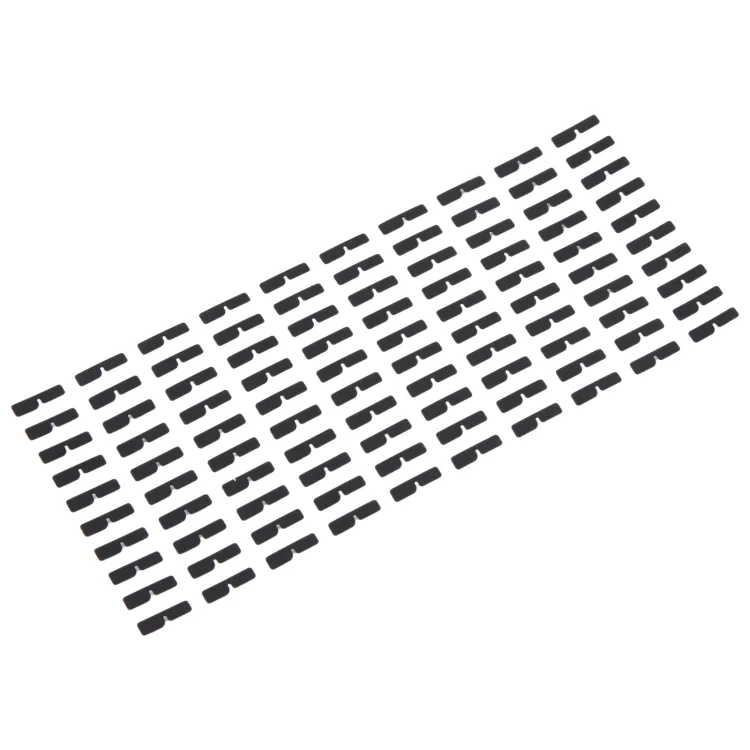 For iPhone 15 Pro Max 100pcs/set LCD Side Black Adhesive Sticker(04) image 2