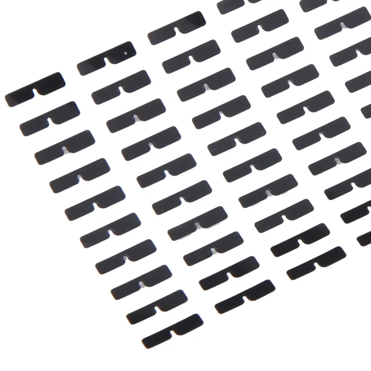 For iPhone 15 Pro Max 100pcs/set LCD Side Black Adhesive Sticker(04) image 4