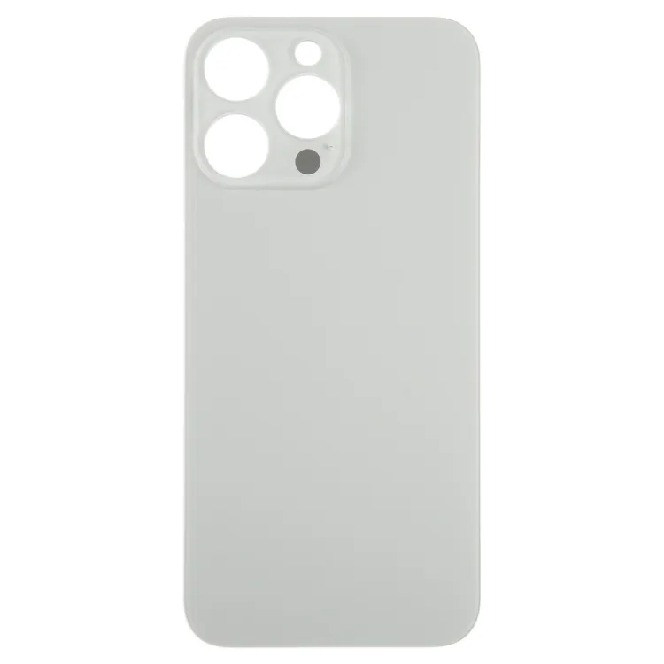 For iPhone 15 Pro Max Glass Battery Back Cover(Titanium) image 3