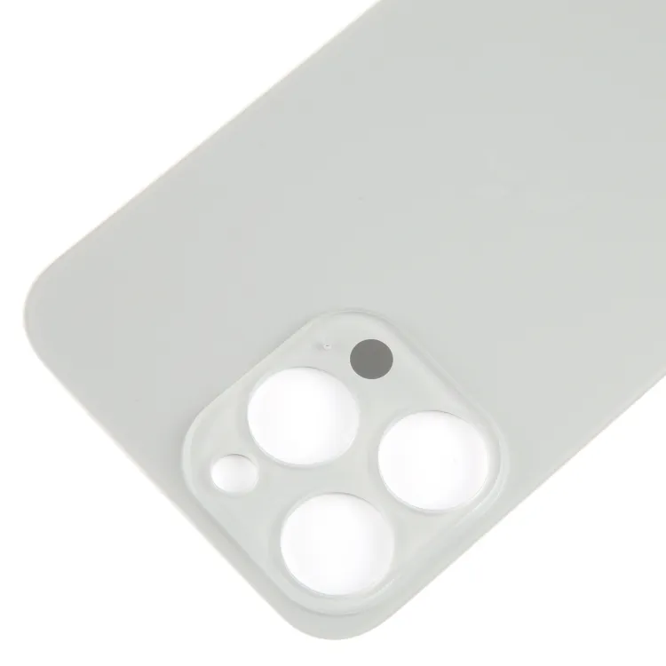 For iPhone 15 Pro Max Glass Battery Back Cover(Titanium) image 5