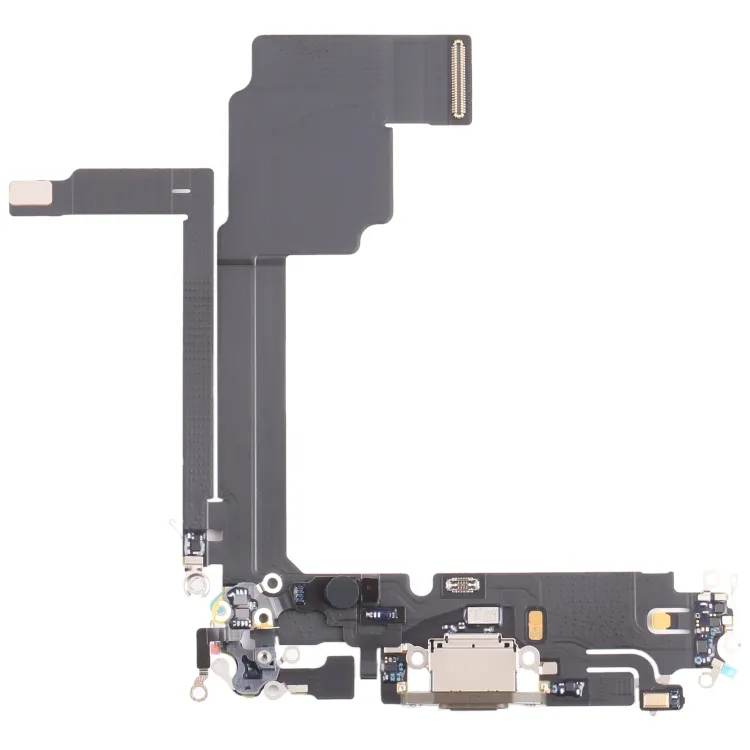 For iPhone 15 Pro Max Original Charging Port Flex Cable (Titanium Color)