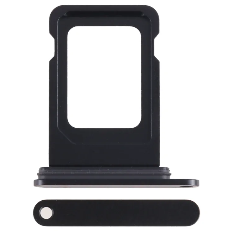 For iPhone 15 Pro SIM Card Tray (Black)