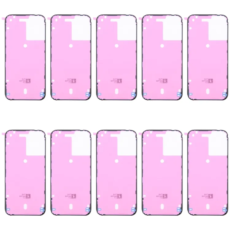 For iPhone 16 10pcs Back Housing Cover Adhesive