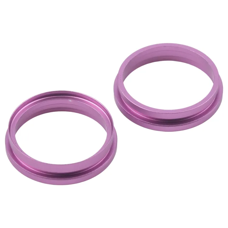 For iPhone 16 Plus 2pcs/set Rear Camera Glass Lens Metal Outside Protector Hoop Ring (Purple) image 4