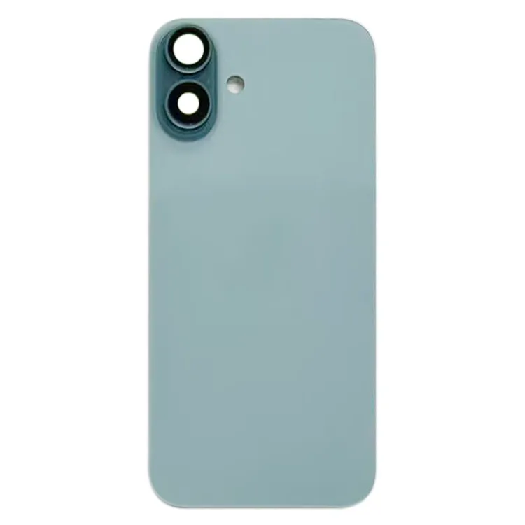 For iPhone 16 Plus Battery Back Cover with Camera Lens Frame(Green) image 3