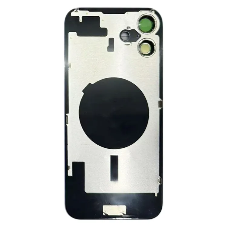 For iPhone 16 Plus Battery Back Cover with Camera Lens Frame(Green) image 4