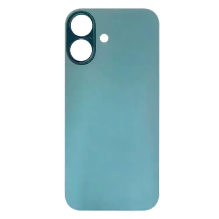 For iPhone 16 Plus Easy Replacement Big Camera Hole Glass Back Battery Cover(Green) image 3