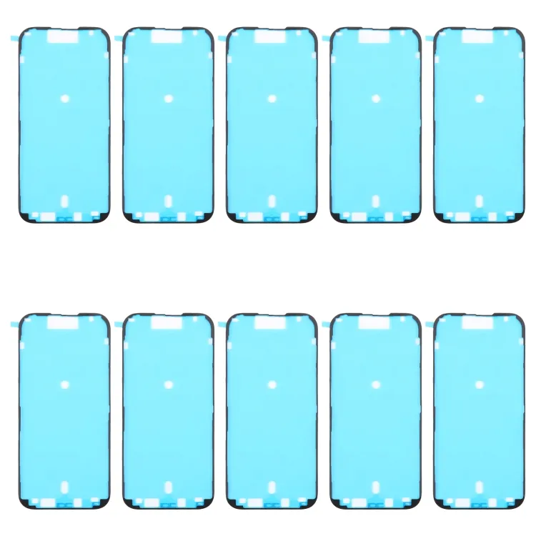 For iPhone 16 Pro 10pcs LCD Frame Bezel Waterproof Adhesive Stickers