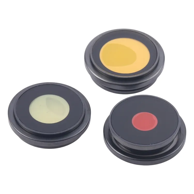 For iPhone 16 Pro Max 3pcs/Set Original Camera Lens Cover (Black) image 2