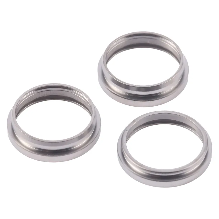 For iPhone 16 Pro Max 3pcs/set Rear Camera Glass Lens Metal Outside Protector Hoop Ring (Titanium Color) image 4