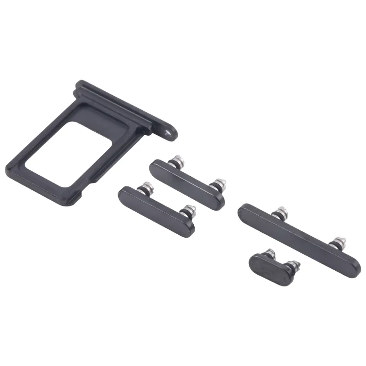 For iPhone 16 Pro Max Original SIM Card Tray + SIM Card Tray + Side Keys (Black) image 4