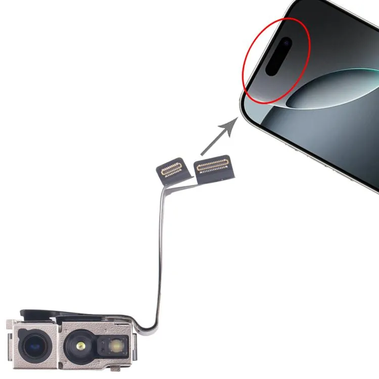 For iPhone 16 Pro Original Front Facing Camera Support Repair Assistant Face ID image 5