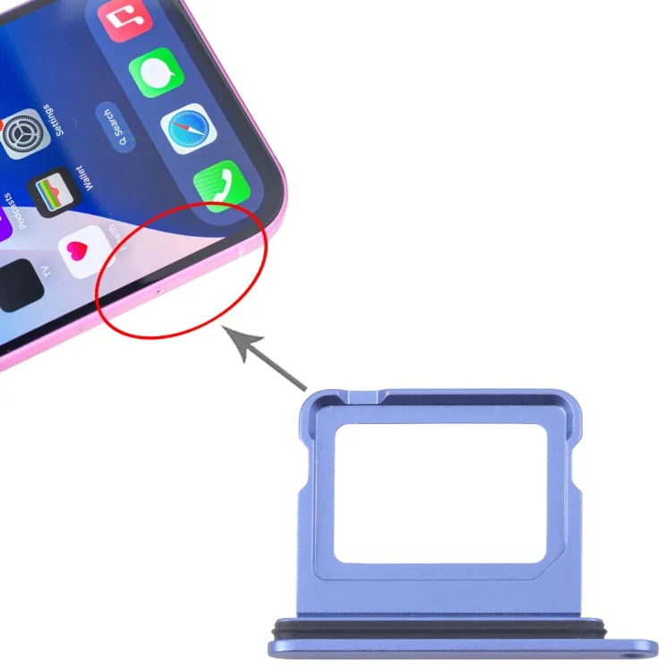 For iPhone 16 SIM + SIM Card Tray (Blue) image 5