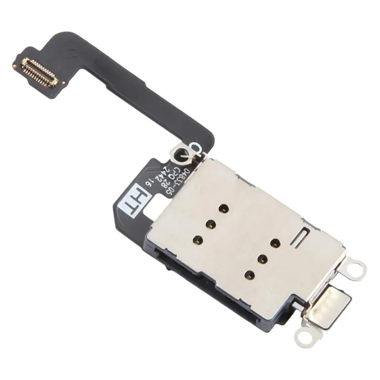 For iPhone 16 Single SIM Card Holder Socket with Flex Cable image 3