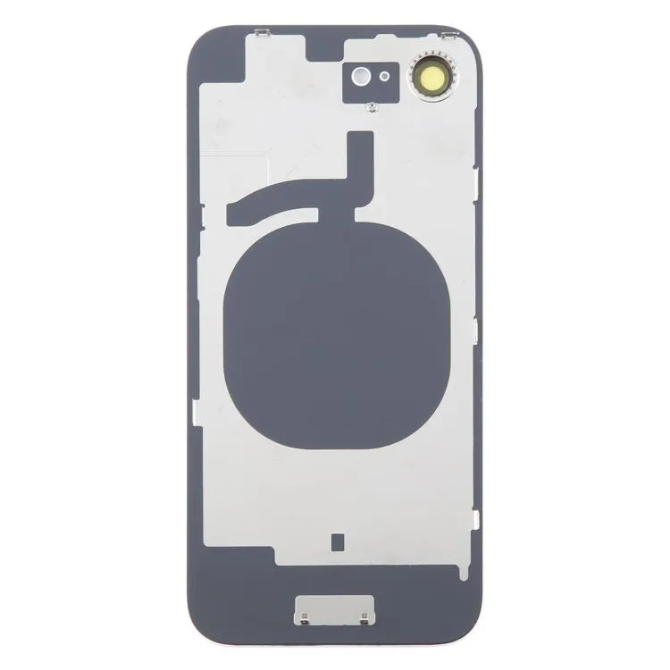 For iPhone 16e Glass Battery Back Cover with Camera Lens Frame(White) image 4