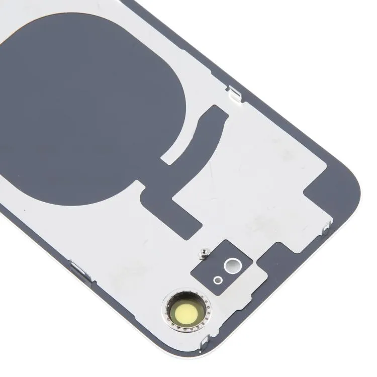 For iPhone 16e Glass Battery Back Cover with Camera Lens Frame(White) image 5