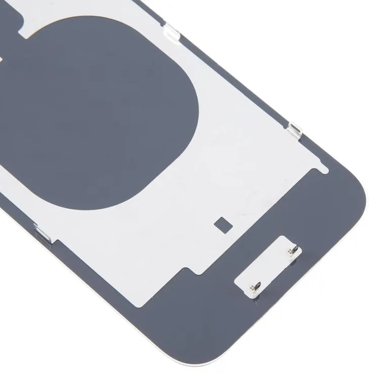 For iPhone 16e Glass Battery Back Cover with Camera Lens Frame(White) image 6