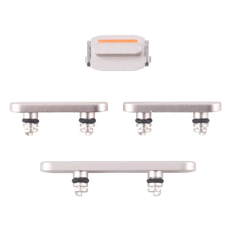 For iPhone 16e Power Button and Volume Control Button (Silver) image 3