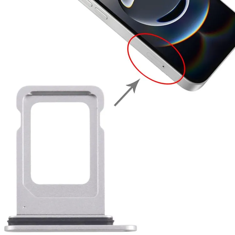For iPhone 16e SIM Card Tray (Silver) image 5