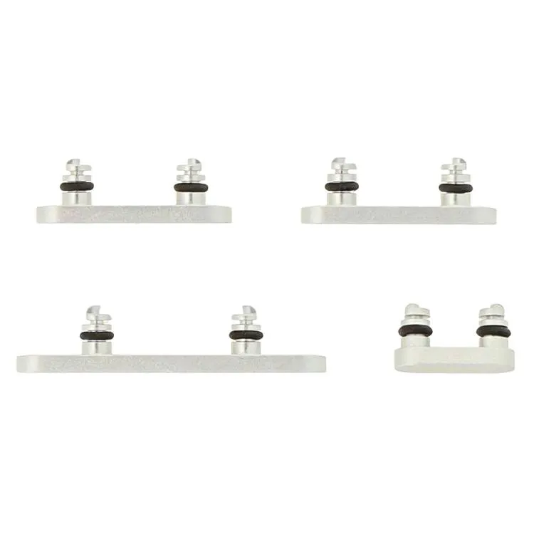 For iPhone 17 Power Button and Volume Control Button (Silver)