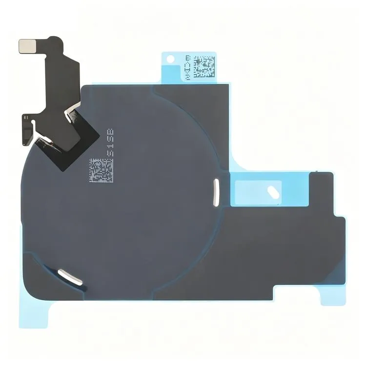 For iPhone 17 Pro Original NFC Wireless Charging Module with Flashlight Flex Cable image 2