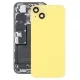 Glass Battery Back Cover with Holder for iPhone 14 Plus(Black) image 6