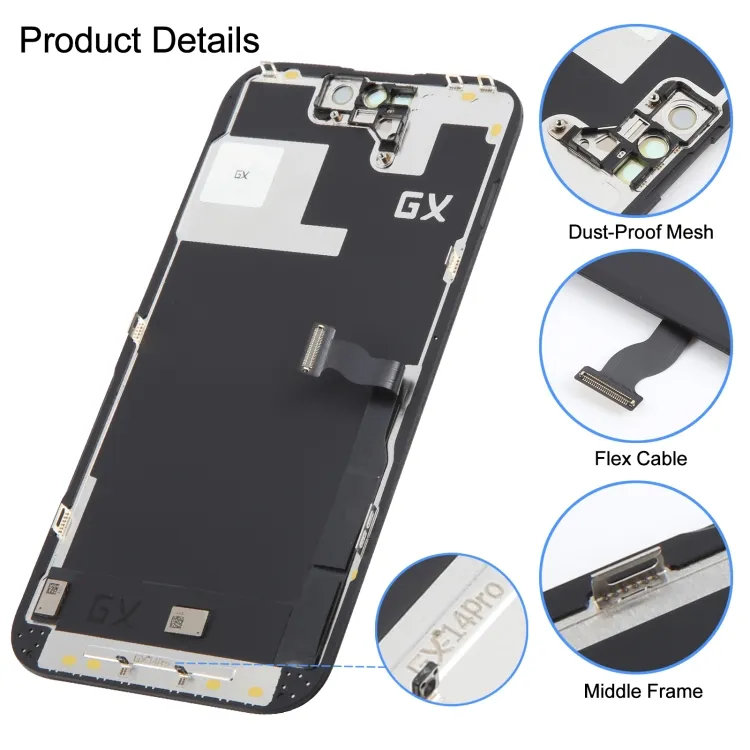 GX Hard OLED Screen For iPhone 14 Pro image 3