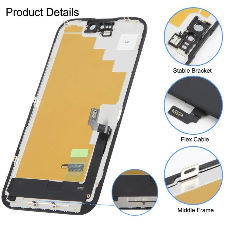 GX Hard OLED Screen For iPhone 16 image 3