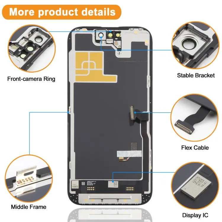 HXL Soft OLED Screen For iPhone 14 Pro image 3