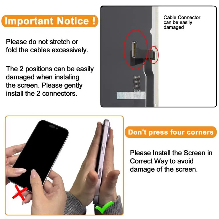 HXL Soft OLED Screen For iPhone 15 Pro image 11