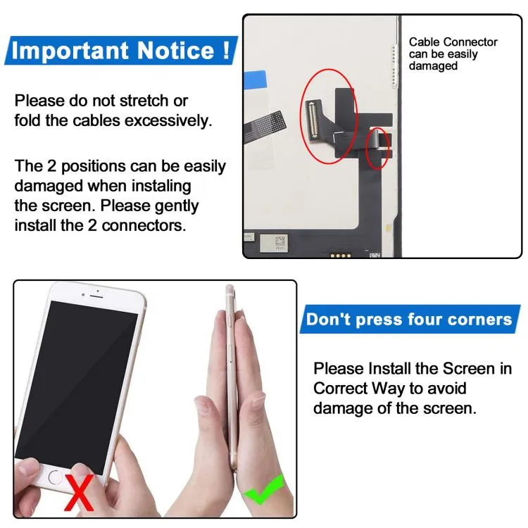 JK incell LCD Screen For iPhone 16e image 12