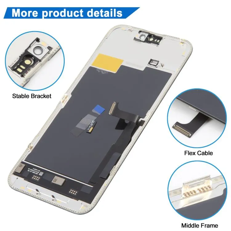 JK Soft OLED LCD Screen For iPhone 15 Pro Max image 2