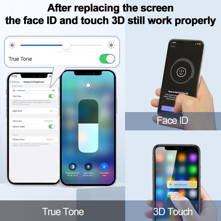 JK Soft OLED LCD Screen For iPhone 17 Pro Max