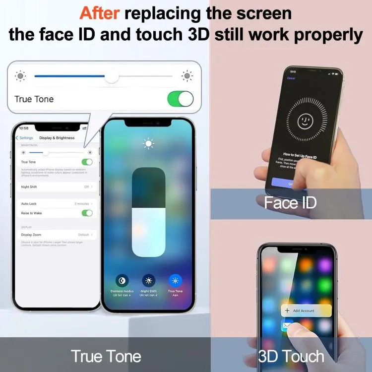 Ruiju Soft OLED Screen For iPhone 14 Pro Max image 10